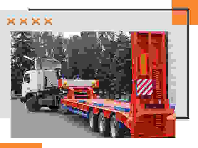 Перевозки на тралах и платформах в Воткинске